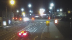 Křižovatka ulic Komenského a Velké Novosady