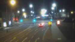 Křižovatka ulic Komenského a Velké Novosady