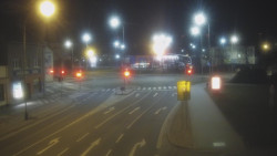 Křižovatka ulic Komenského a Velké Novosady