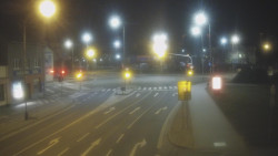 Křižovatka ulic Komenského a Velké Novosady