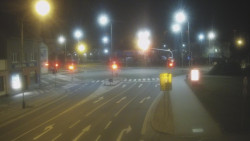 Křižovatka ulic Komenského a Velké Novosady