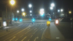 Křižovatka ulic Komenského a Velké Novosady