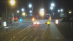 Křižovatka ulic Komenského a Velké Novosady