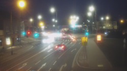 Křižovatka ulic Komenského a Velké Novosady