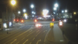 Křižovatka ulic Komenského a Velké Novosady