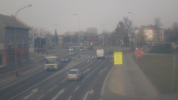 Křižovatka ulic Komenského a Velké Novosady