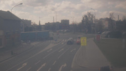 Křižovatka ulic Komenského a Velké Novosady