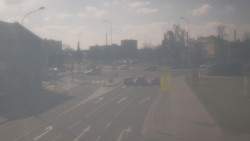 Křižovatka ulic Komenského a Velké Novosady