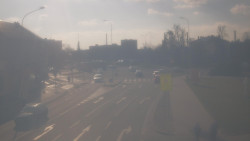 Křižovatka ulic Komenského a Velké Novosady