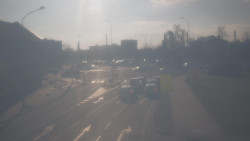 Křižovatka ulic Komenského a Velké Novosady