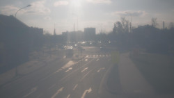 Křižovatka ulic Komenského a Velké Novosady