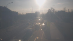 Křižovatka ulic Komenského a Velké Novosady