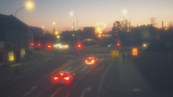 Křižovatka ulic Komenského a Velké Novosady