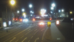 Křižovatka ulic Komenského a Velké Novosady