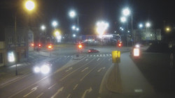 Křižovatka ulic Komenského a Velké Novosady