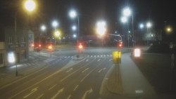 Křižovatka ulic Komenského a Velké Novosady