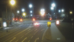 Křižovatka ulic Komenského a Velké Novosady