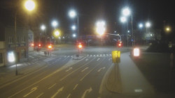 Křižovatka ulic Komenského a Velké Novosady