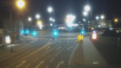 Křižovatka ulic Komenského a Velké Novosady