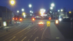 Křižovatka ulic Komenského a Velké Novosady