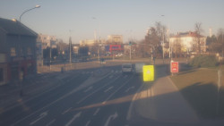 Křižovatka ulic Komenského a Velké Novosady