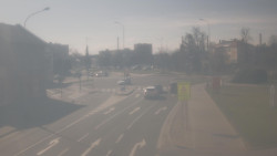 Křižovatka ulic Komenského a Velké Novosady