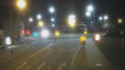 Křižovatka ulic Komenského a Velké Novosady