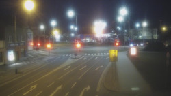 Křižovatka ulic Komenského a Velké Novosady