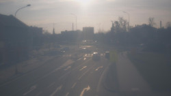 Křižovatka ulic Komenského a Velké Novosady