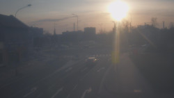 Křižovatka ulic Komenského a Velké Novosady