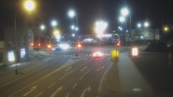 Křižovatka ulic Komenského a Velké Novosady