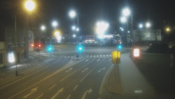 Křižovatka ulic Komenského a Velké Novosady