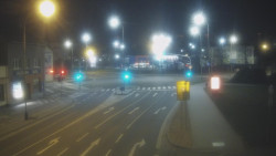 Křižovatka ulic Komenského a Velké Novosady