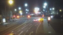 Křižovatka ulic Komenského a Velké Novosady