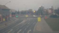 Křižovatka ulic Komenského a Velké Novosady