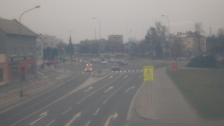 Křižovatka ulic Komenského a Velké Novosady