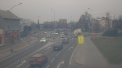 Křižovatka ulic Komenského a Velké Novosady