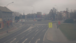 Křižovatka ulic Komenského a Velké Novosady