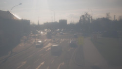 Křižovatka ulic Komenského a Velké Novosady