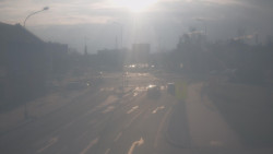 Křižovatka ulic Komenského a Velké Novosady