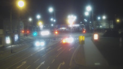 Křižovatka ulic Komenského a Velké Novosady