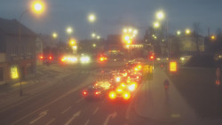 Křižovatka ulic Komenského a Velké Novosady