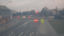 Křižovatka ulic Komenského a Velké Novosady