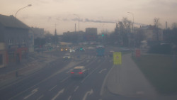 Křižovatka ulic Komenského a Velké Novosady