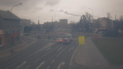 Křižovatka ulic Komenského a Velké Novosady