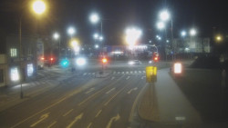 Křižovatka ulic Komenského a Velké Novosady