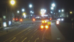 Křižovatka ulic Komenského a Velké Novosady