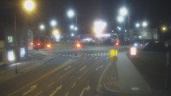 Křižovatka ulic Komenského a Velké Novosady