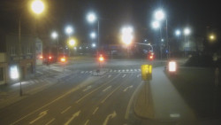 Křižovatka ulic Komenského a Velké Novosady