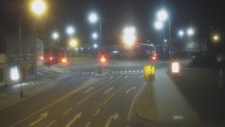 Křižovatka ulic Komenského a Velké Novosady